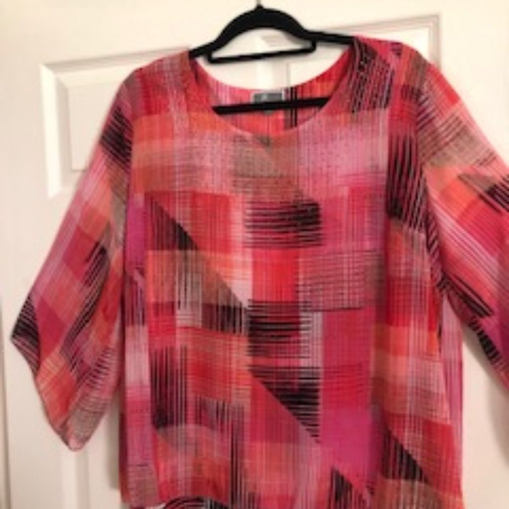 J&M multicolored blouse